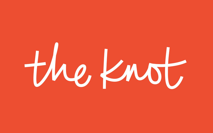 TheKnot婚禮策劃服務(wù)公司品牌形象升級改造案例，方案涉及廣告語和logo設(shè)計(jì) 
