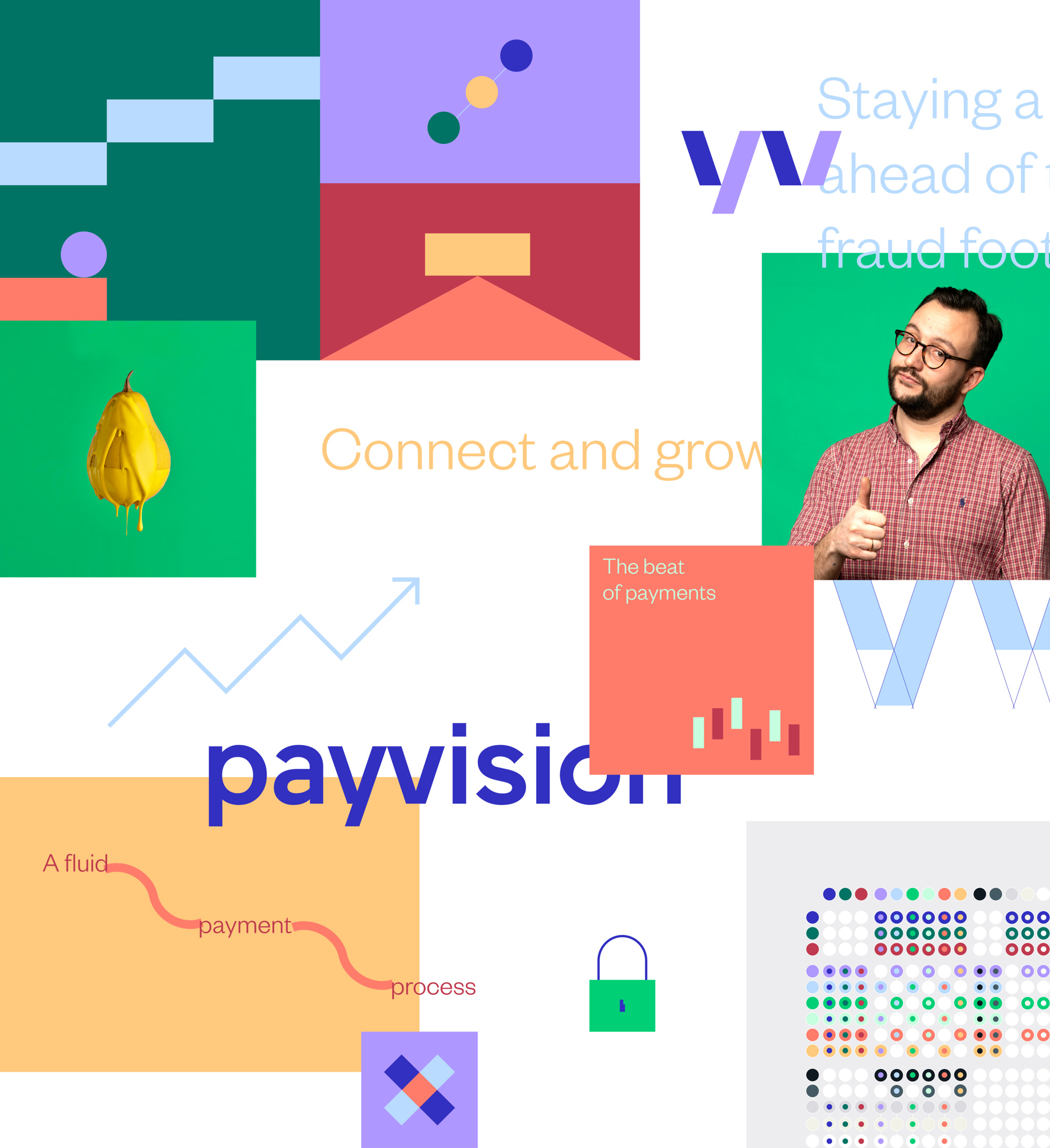 Payvision安全交易支付平臺(tái)logo設(shè)計(jì),企業(yè)形象塑造